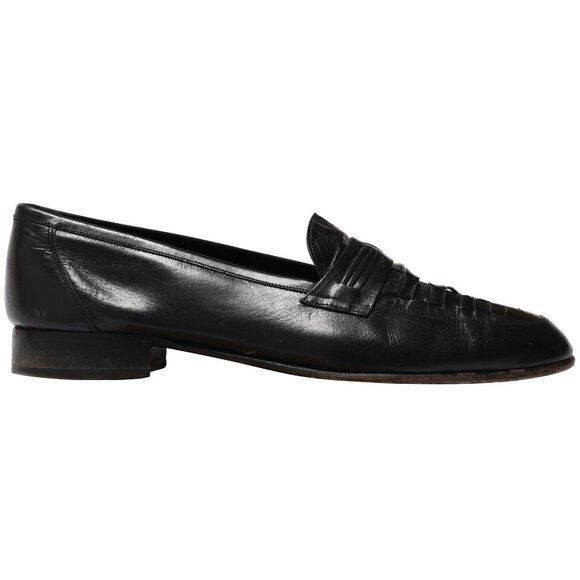 Florsheim (USA) 70s, Woven Vamp, Penny Strap, Corporate Casual Transition